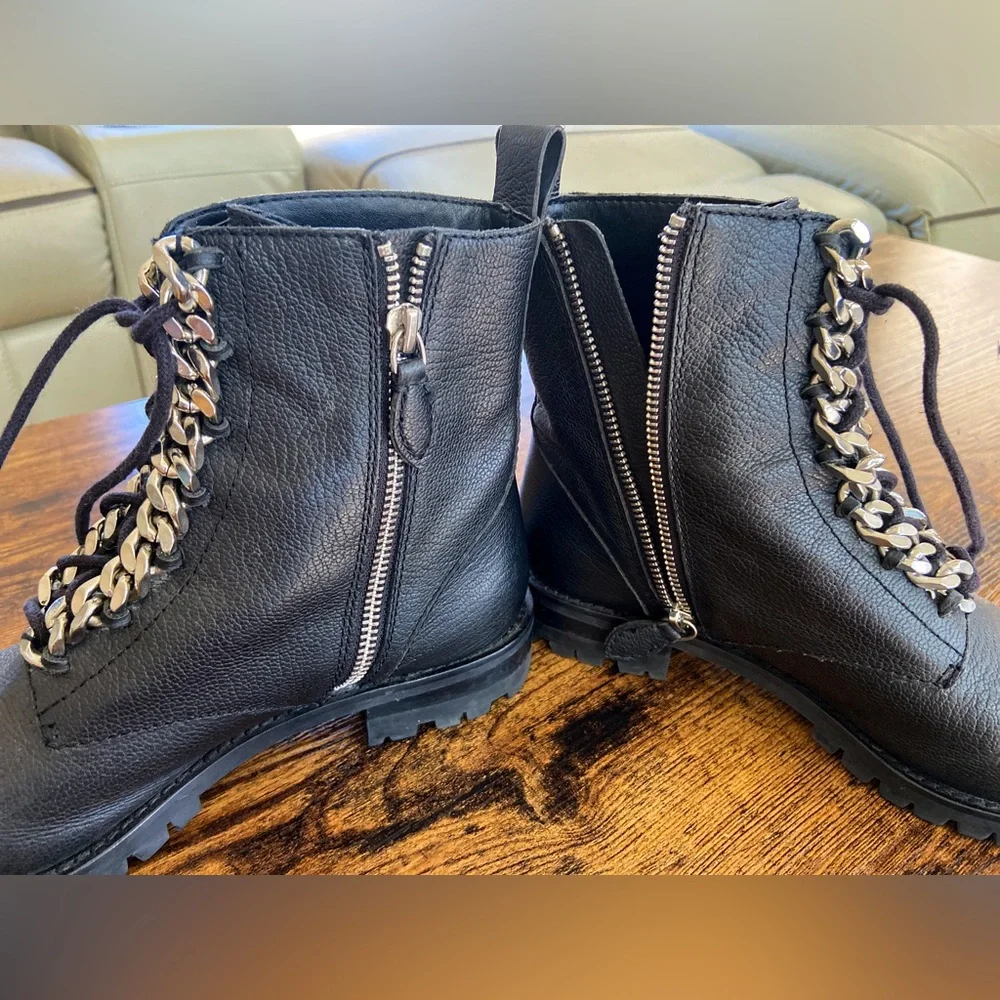 Rebecca Minkoff Janyi Chain Boots, size 7.5 - Picture 8 of 13
